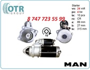 Стартер на грузовой автомобиль Man 0001231008