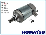 Стартер Komatsu Pc01,  pc01-1,  pc01-a